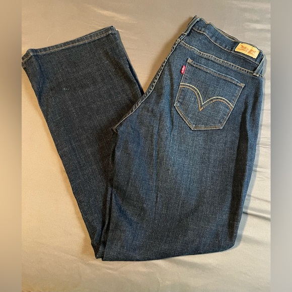 Levi’s 529 Curvy dark wash curvy bootcut jeans Size 14 - Picture 1 of 7